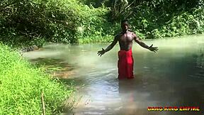 Yahoo Boy Caught Fucking Village Girl at River for Luck Charm.