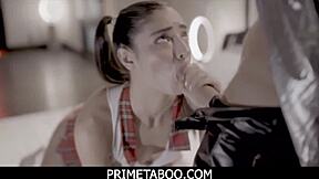 Slutty Teen Receives Intense Anal Penetration