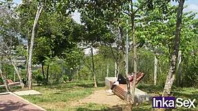 teen colombiana doesn't like semen and ends up swallowing it with disgust