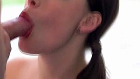 Teen is a gorgeous cocksucker with amazing blowjob skills