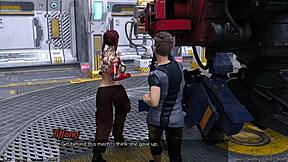 Stranded in Space 19! Checking Out the Cute Robot Girl, Wow!