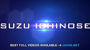 Suzu Ichinose Delivers Perfect Blowjob In Threesome