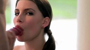 Teen is a gorgeous cocksucker with amazing blowjob skills