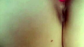 blonde teen 18+ plays with rose vibrator