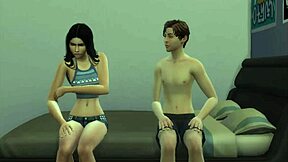 Cartoon Hentai Teen's Anal Destruction After Cousin Sucks Cock Hard