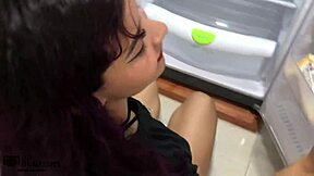 i fuck my stepsister's pussy in the kitchen