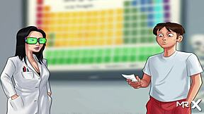 teacher discovers cock size anomaly in summertimesaga