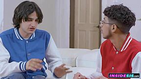 sexy cosplay girls are looking for a way to go to cumicon luckily if you exchange their stepbrothers cocks they can complete their journey