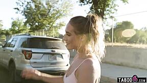 Cadence Lux and Mackenzie Mace, ever tried hot lesbian action? Long-time girlfriends dive into steamy face-sitting fun!