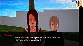 my new family episode with small tits teen in 3d hentai.