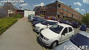 Naïve gal gets banged on hidden webcam!