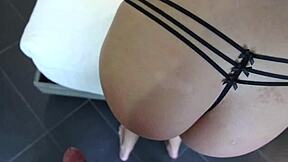 cassidy banks gets punished in the garage