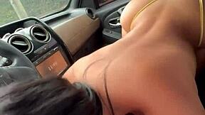 Reunion with Thalia ends in wild public hardcore with cum! 🔥💦