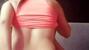 I finally burst my teen neighbor's ass in amateur anal sex video.