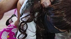 Mexican Schoolgirl Fucked Hard After Class in Uniform.