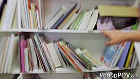 Alaina Dawson slammed in POV?