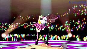 naoto shirogane rise kujikawa yu narukami intense sex in persona 4 hentai