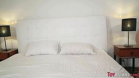 Holy crap, that passive asian teen gets her pussy pounded by monster cock!!