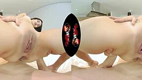 Tight pussy pounding for tiny latina teen in VR!