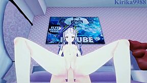 Murasaki Shion has intense sex in hentai style