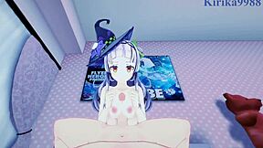 Murasaki Shion has intense sex in hentai style