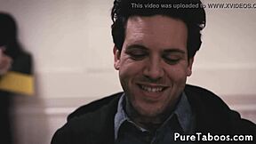 sexy tattooed young babe getting anally ruined by older man in taboo encounter