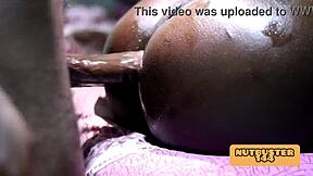 Petite African Amateur Gets Assfucked and Creampied