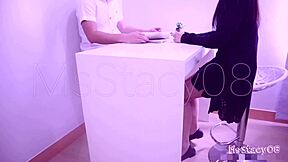 Desperate Pinay Secretary Seduces Boss