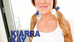 i love watching kiarra kay swallow cum from huge cock