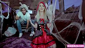 Britt blair is riding that big cock like a pro