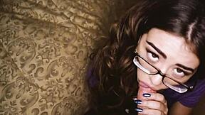 stepbro uses stepsis amina allure's pc, finds porn and fucks her 😏