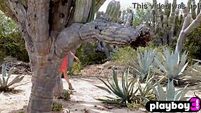 Asian Teen Viviane Leigh Flaunts Perfect Big Tits in Playboy Pose