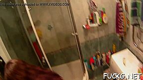 Guy in Glasses Picks Up and Roughly Bangs a Slut in Group Setting