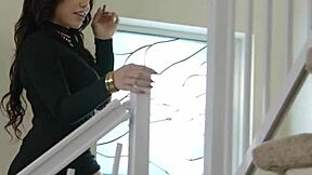 Latina Lesbian Dominates with Intense Scissoring and Tribbing Action!