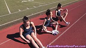 these teens say, 'we love getting finger fucked at the party'