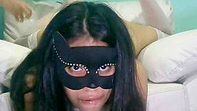 Does my friend torture me with giant dildo?