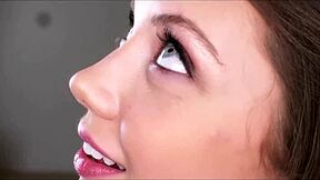 Who is this goth teen with tattoos getting creampied?