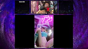 Marie and Callie Take Turns Riding a Creamy Cock