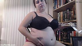 Snacking On Tiramisu Cake With A Cute Chubby Teen!