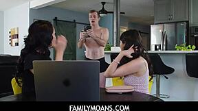 hey, teen step daughter penelope woods in pov anal sex! 😈