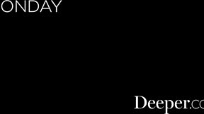 Abigail mac seduces young employee in bathroom