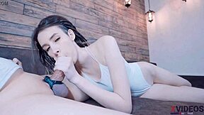 fucking my tall girlfriend after college