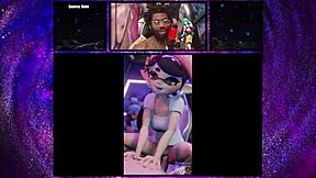 Marie and Callie Take Turns Riding a Creamy Cock