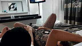 We both jerk off while watching each other get horny.