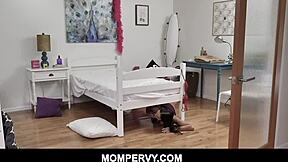 I watch hot latina stepmom desiree dulce suck my young cock then fuck doggystyle