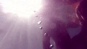 Gabriela teen enjoys sex in the pool