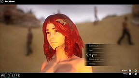 Lesbians have a threesome on the beach - wild life