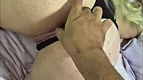 neighbor's kitten mia gets cum in her ass from my guy.