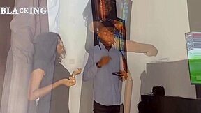 House agent convinces client to rent office space through personal demonstration of her body. The encounter involves missionary, blowjob, and riding.