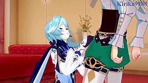 i love watching eula rosaria venti intense sex